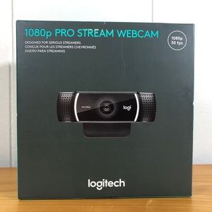 Logitech c922 1080p streaming webcam new